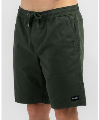 Rip Curl Men's Re-Entry Volley Walk Shorts in Green