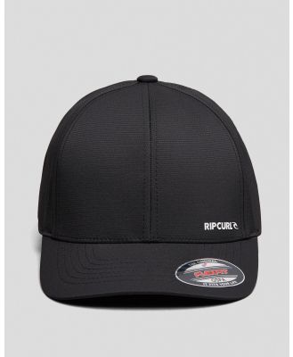 Rip Curl Men's Vaporcool Phaser Flexfit Cap in Black