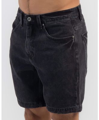 Rip Curl Men's Washed Black Denim Walk Shorts
