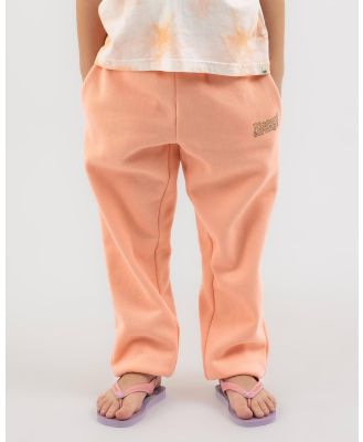 Rip Curl Toddlers' Low Tide Track Pants in Pink