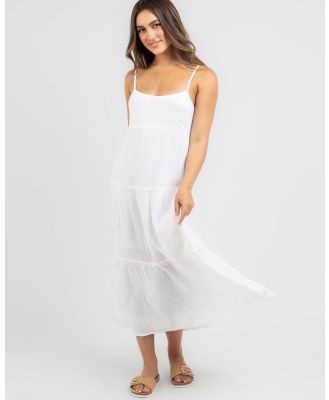 Rip Curl Women's Premium Surf Midi Dress in White