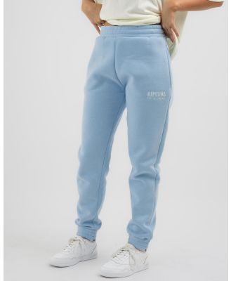 Rip Curl Women's Surf Staple Track Pants in Blue