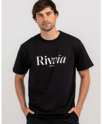 Rivvia Men's Reason T-Shirt in Black