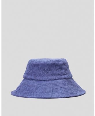 Roxy Women's Bliss Full Bucket Hat in Blue