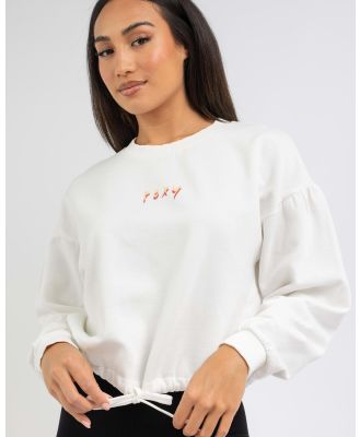 Roxy Women's Days Go By Sweatshirt in White