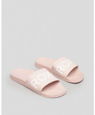 Roxy Women's Slippy Slides Sandals in Pink