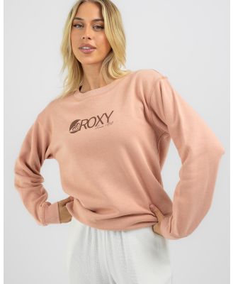 Roxy Women's Surf Stoked Sweatshirt in Natural