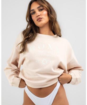 Roxy Women's Take Another Look Sweatshirt in Coral