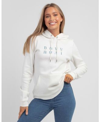 Roxy Women's Wave Breaks Hoodie in White