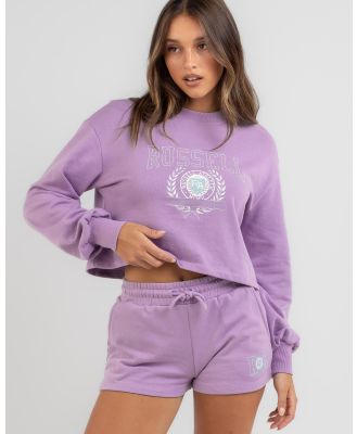 Russell Athletic Women's College Crew in Purple