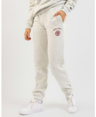 Russell Athletic Women's Collegiate Track Pants in Silver