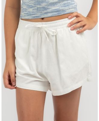 Rusty Girls' Alannah Shorts in White