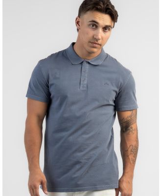 Rusty Men's Comp Wash Polo Shirt in Blue