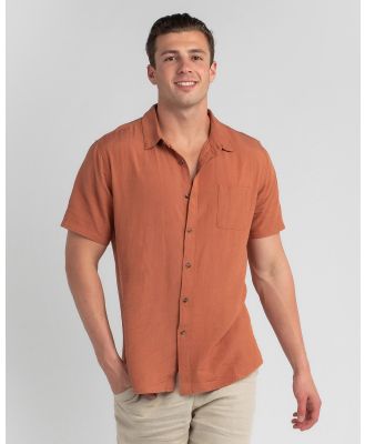 Rusty Men's Overtone Shirt in Brown