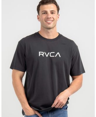 RVCA Men's Big Washed Lite T-Shirt in Black