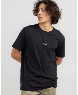 RVCA Men's Offset T-Shirt in Black