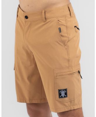 Salty Life Men's Booster Walk Shorts in Natural
