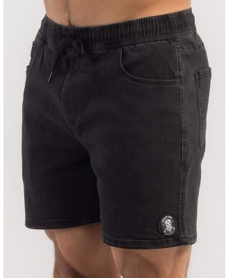 Salty Life Men's Intrude Mully Shorts in Black