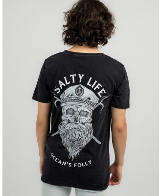Salty Life Men's Marauder T-Shirt in Black
