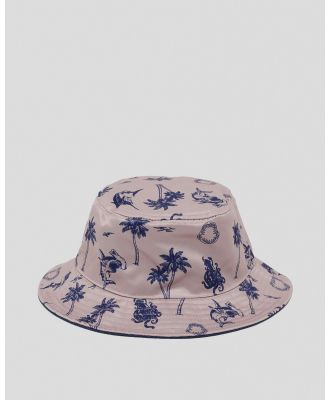 Salty Life Men's Trawler Bucket Hat in Cream