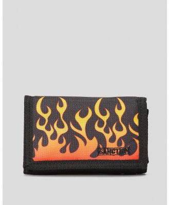 Sanction Boy's Ignite Tri-Fold Wallet in Black