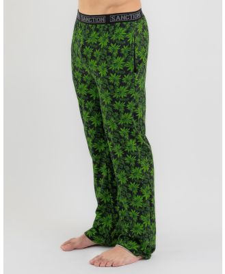 Sanction Men's Buddy Pyjama Pants in Green