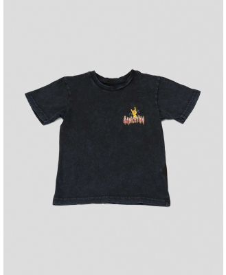 Sanction Toddlers' Spray T-Shirt in Navy
