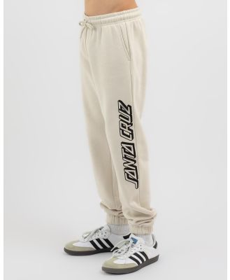 Santa Cruz Boys' Classic Strip Track Pants in Grey