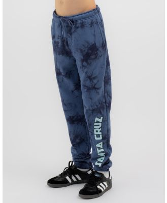 Santa Cruz Boys' Inherit Strip Track Pants in Blue