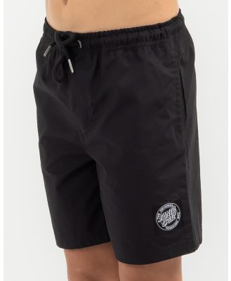 Santa Cruz Boys' Mfg Cruizer Solid Shorts in Black