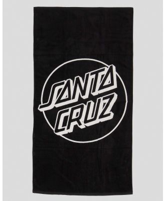 Santa Cruz Boys' Opus Dot Towel in Black