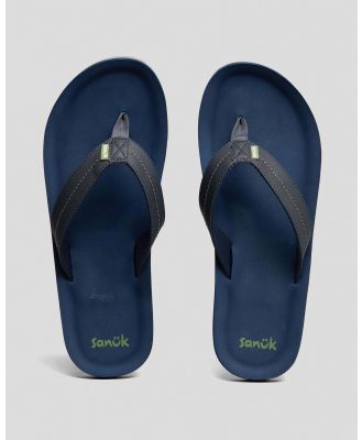 SANUK Men's Burm Sandals in Blue