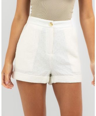 Sassy Hills Fashion Women's Maura Shorts in White