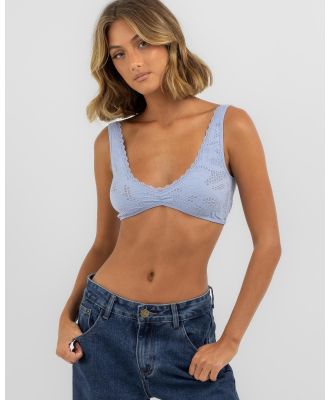 Secret Wishes Women's Lola Seamless Bralette in Blue