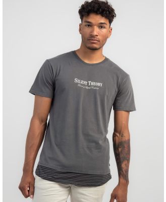 Silent Theory Men's Authentic Layered T-Shirts in Grey