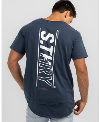 Silent Theory Men's Axel T-Shirt in Navy