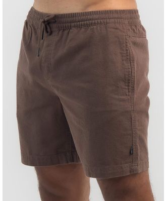 Silent Theory Men's Hemp Ew Shorts in Brown