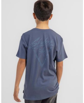 Skylark Boys' Faded T-Shirt in Blue
