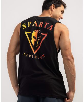 Sparta Men's Battle Muscle Tank Top in Black