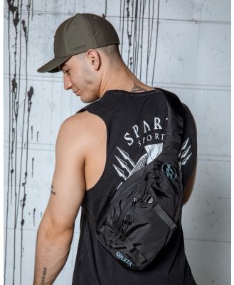 Sparta Stack Gym Bag in Black