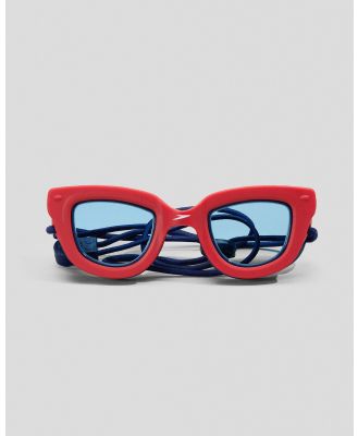 Speedo Boys' Sunny G Seasiders Goggles in Red