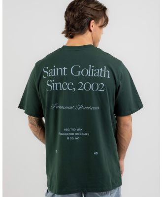 St. Goliath Men's Freight T-Shirt in Green