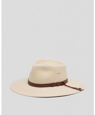 Stateman Hats Men's Big Australian Wool Felt Hat in Cream