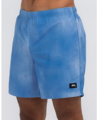 Stussy Men's Wave Dye Shorts in Blue