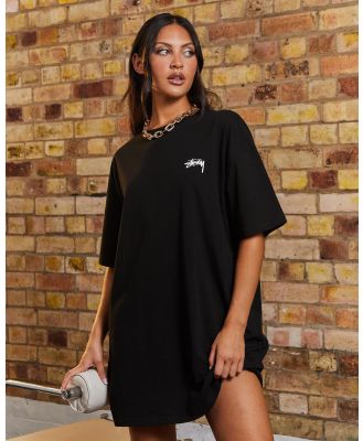 Stussy Women's Bulldog T-Shirt Dress in Black