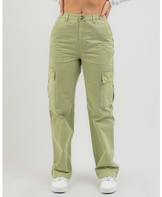 Stussy Women's Frankie Cargo Pants in Green