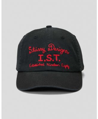 Stussy Women's Ist Low Pro Cap in Black
