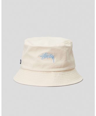 Stussy Women's Stock Bucket Hat in Natural