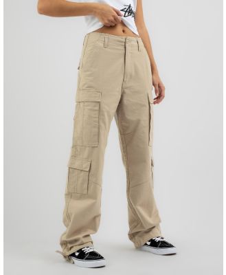Stussy Women's Surplus Cargo Pants in Grey