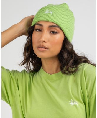 Stussy Women's Tall Beanie Hat in Green